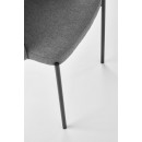 Стул HALMAR K373 серый/черный